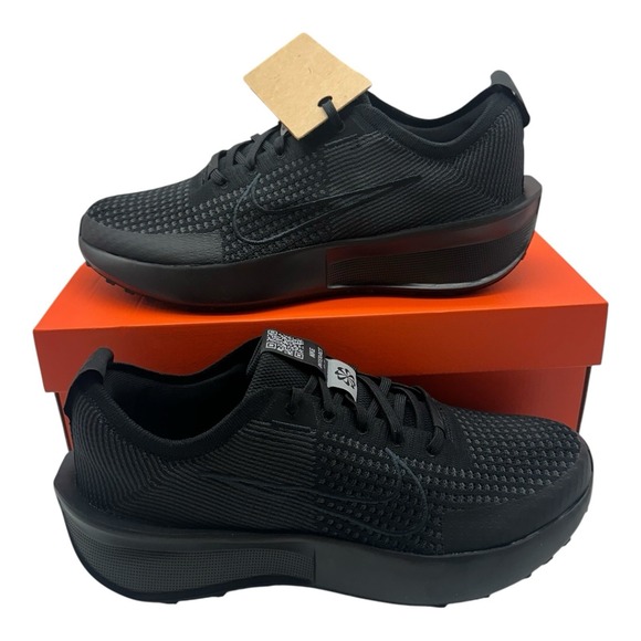 Nike Interact Run Running Shoes Mens Sz 11 Black/Anthracite Sneakers FD2291-005 - Picture 1 of 10